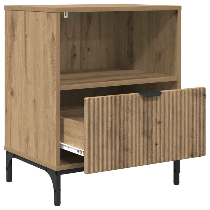 Natskab 2 pcs artisan eg 49 x 36 x 61 cm Konstrueret træ