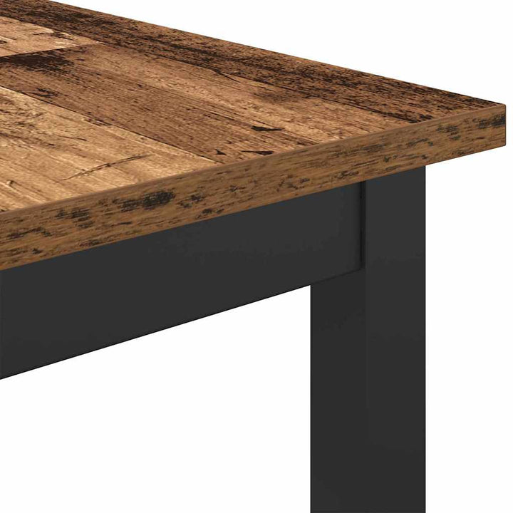 bord Gammelt træ 100 x 50 x 90,5 cm Ingeniørtræ og stål