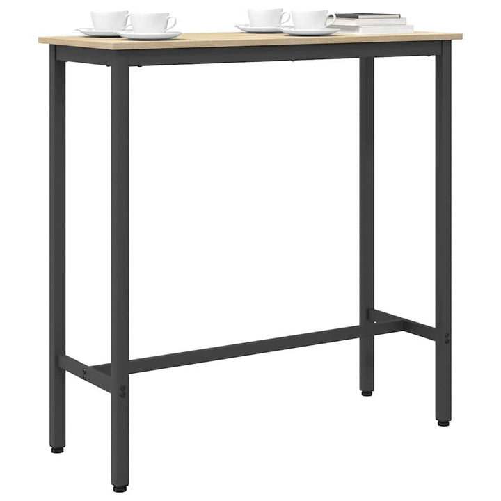 bord Sonoma eg 100 x 40 x 100,5 cm Ingeniørtræ og stål
