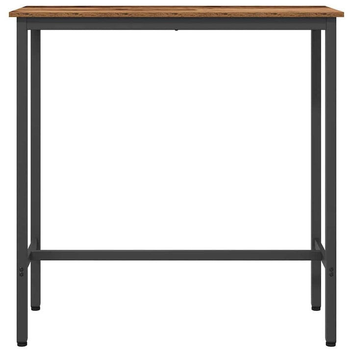 bord Gammelt træ 100 x 40 x 100,5 cm Ingeniørtræ og stål