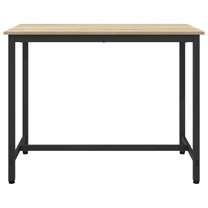 bord Sonoma eg 100 x 50 x 76,5 cm Ingeniørtræ og stål