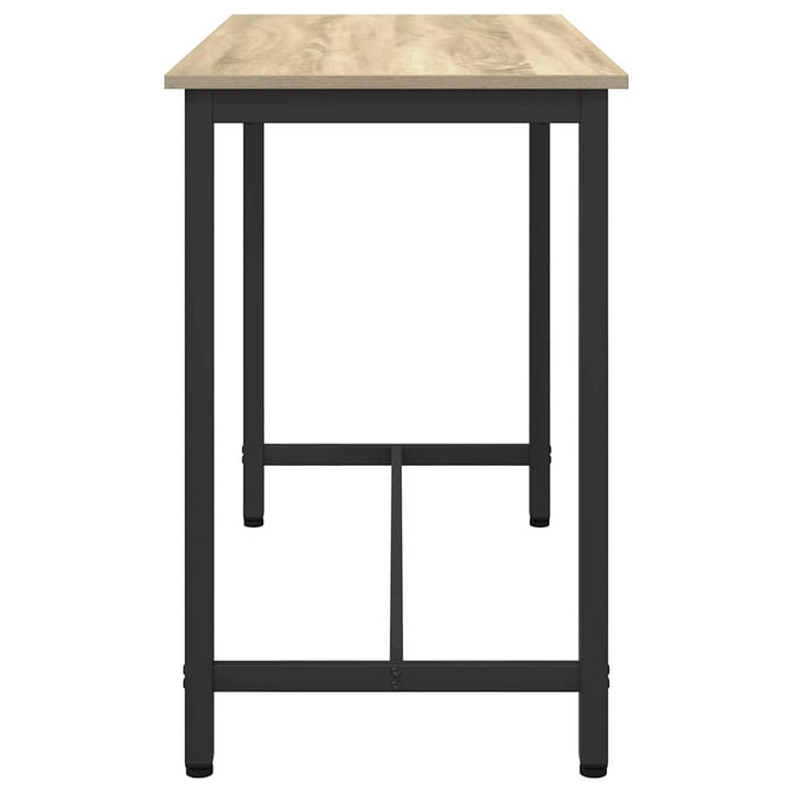 bord Sonoma eg 100 x 50 x 76,5 cm Ingeniørtræ og stål