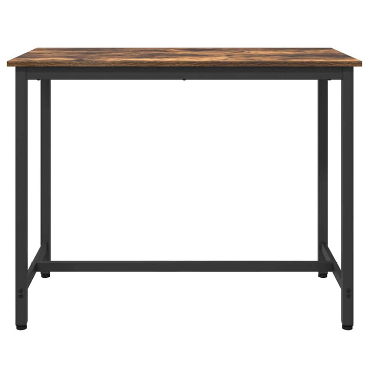 bord Røget eg 100 x 50 x 76,5 cm Ingeniørtræ og stål