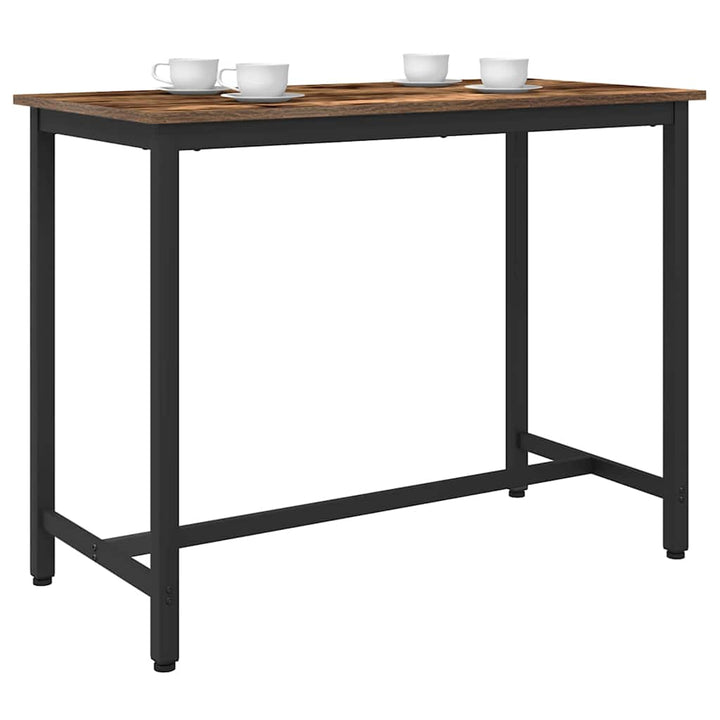 bord Røget eg 100 x 50 x 76,5 cm Ingeniørtræ og stål