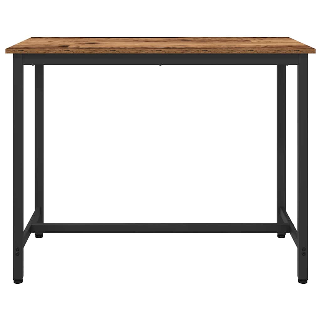 bord Gammelt træ 100 x 50 x 76,5 cm Ingeniørtræ og stål