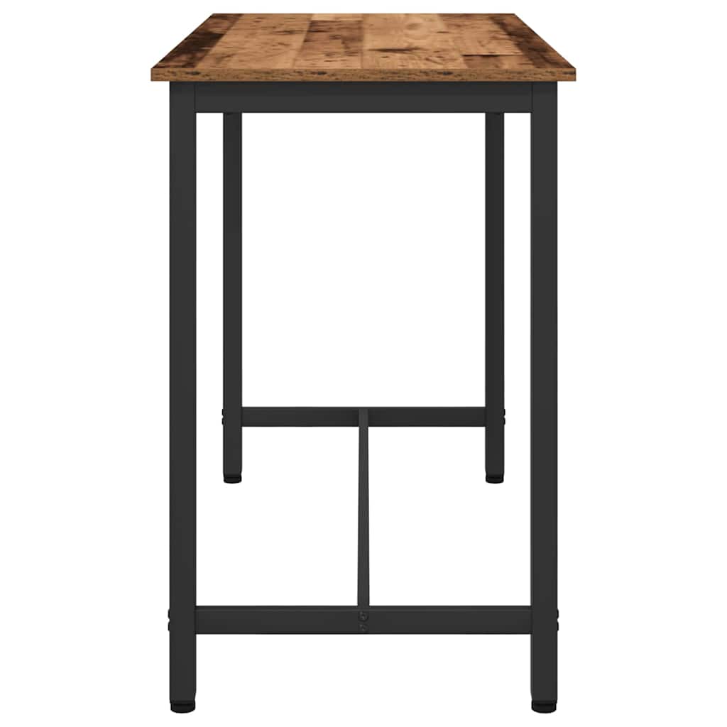 bord Gammelt træ 100 x 50 x 76,5 cm Ingeniørtræ og stål