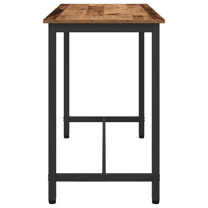 bord Gammelt træ 100 x 50 x 76,5 cm Ingeniørtræ og stål