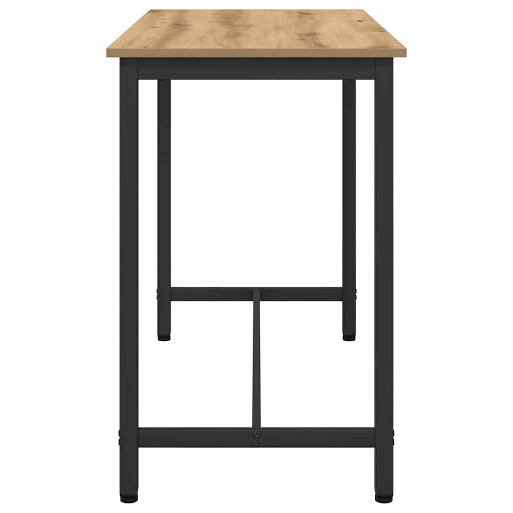 bord Artisan Egetræ 100 x 50 x 76,5 cm Ingeniørtræ og stål