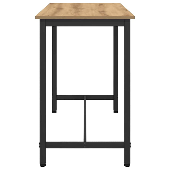 bord Artisan Egetræ 100 x 50 x 76,5 cm Ingeniørtræ og stål