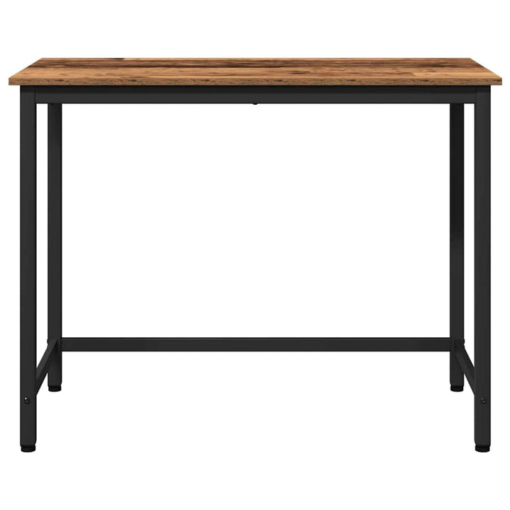 bord Gammelt træ 80 x 50 x 76,5 cm Ingeniørtræ og stål