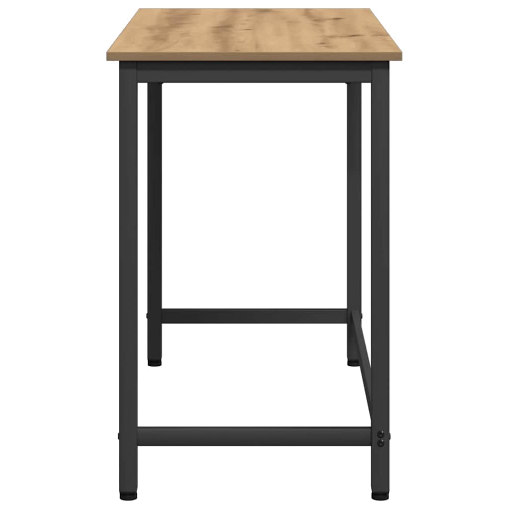 bord Artisan Egetræ 80 x 50 x 76,5 cm Ingeniørtræ og stål