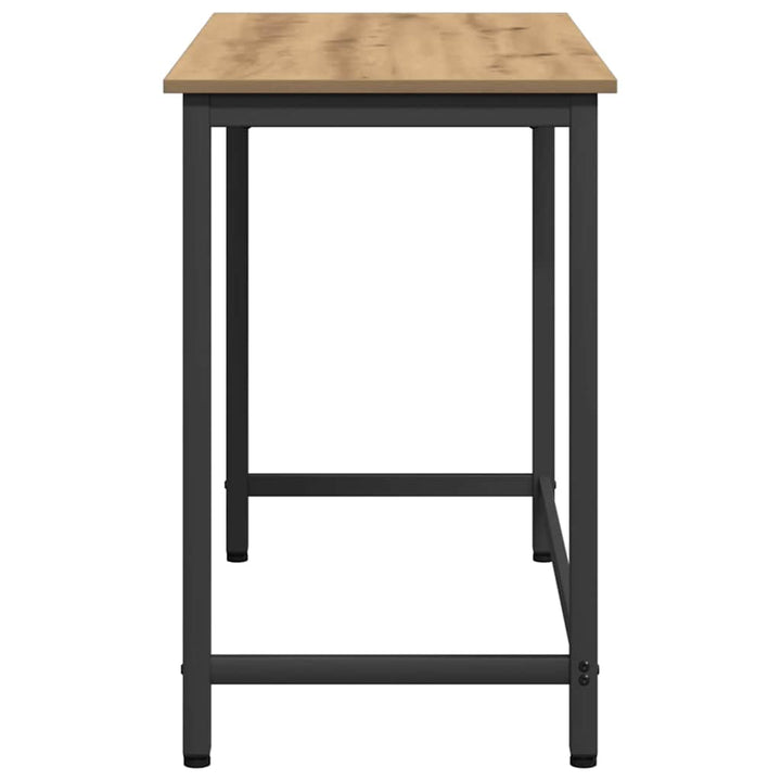 bord Artisan Egetræ 80 x 50 x 76,5 cm Ingeniørtræ og stål