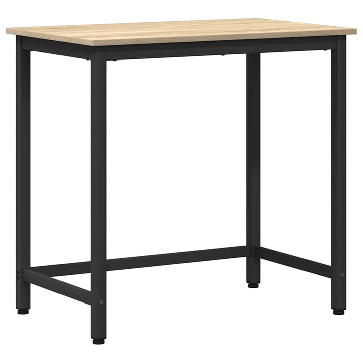bord Sonoma eg 100 x 50 x 76,5 cm Ingeniørtræ og stål