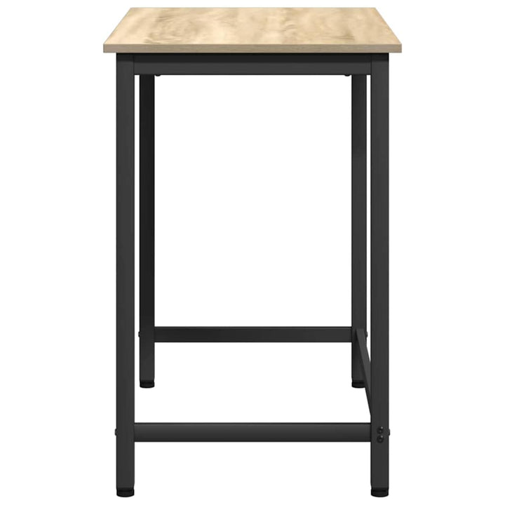 bord Sonoma eg 100 x 50 x 76,5 cm Ingeniørtræ og stål