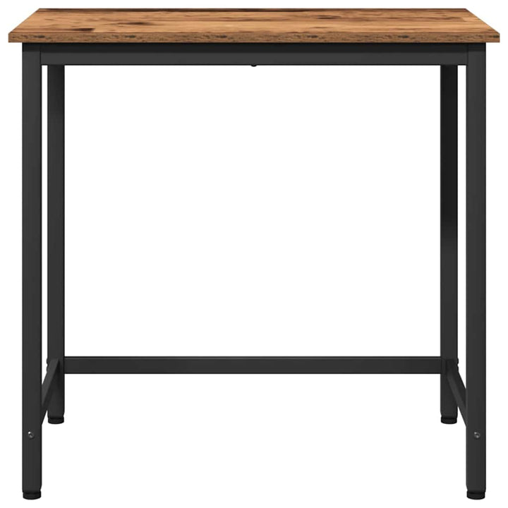 bord Gammelt træ 100 x 50 x 76,5 cm Ingeniørtræ og stål