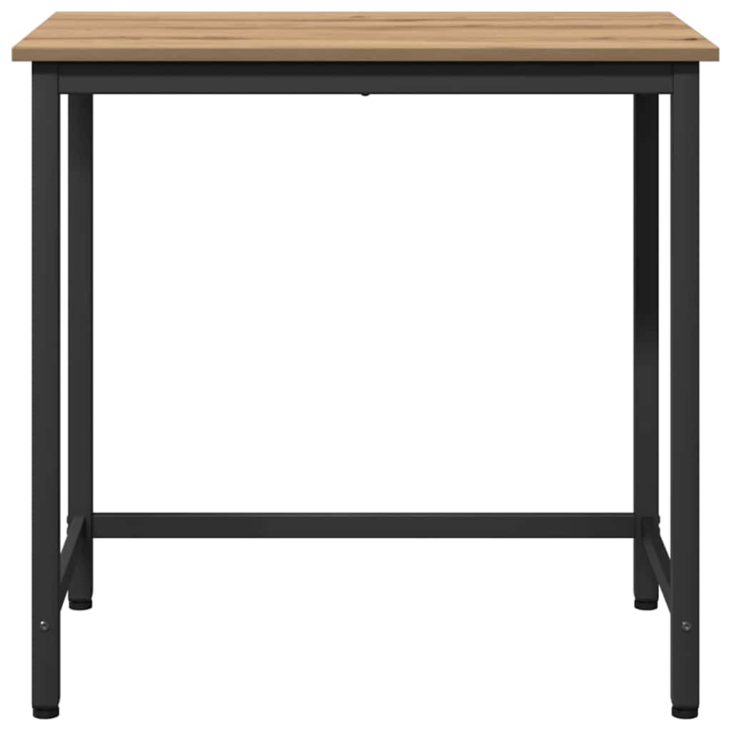bord Artisan Egetræ Ingeniørtræ og stål 100 x 50 x 76,5 cm