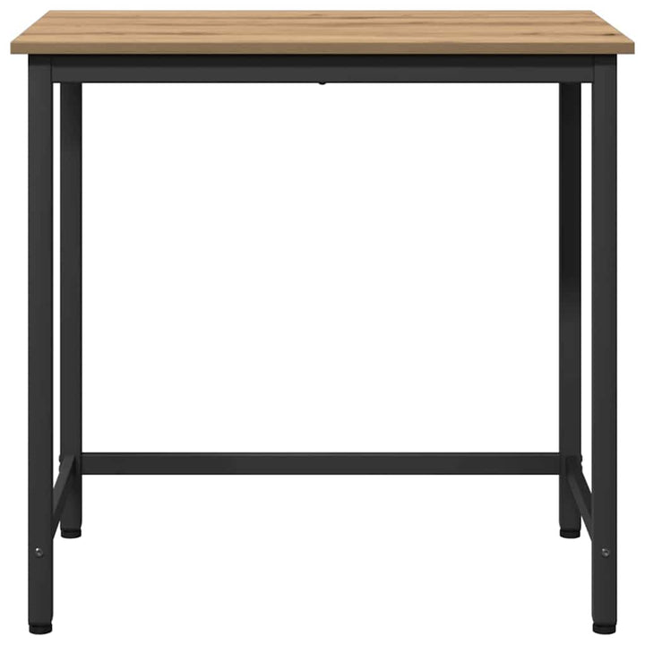 bord Artisan Egetræ Ingeniørtræ og stål 100 x 50 x 76,5 cm
