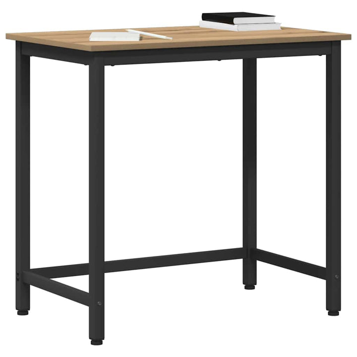 bord Artisan Egetræ Ingeniørtræ og stål 100 x 50 x 76,5 cm