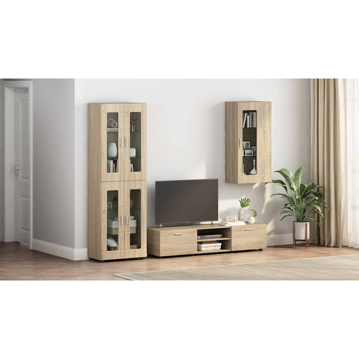Træskab Sonoma eg 50 x 29 x 100 cm Konstrueret træ