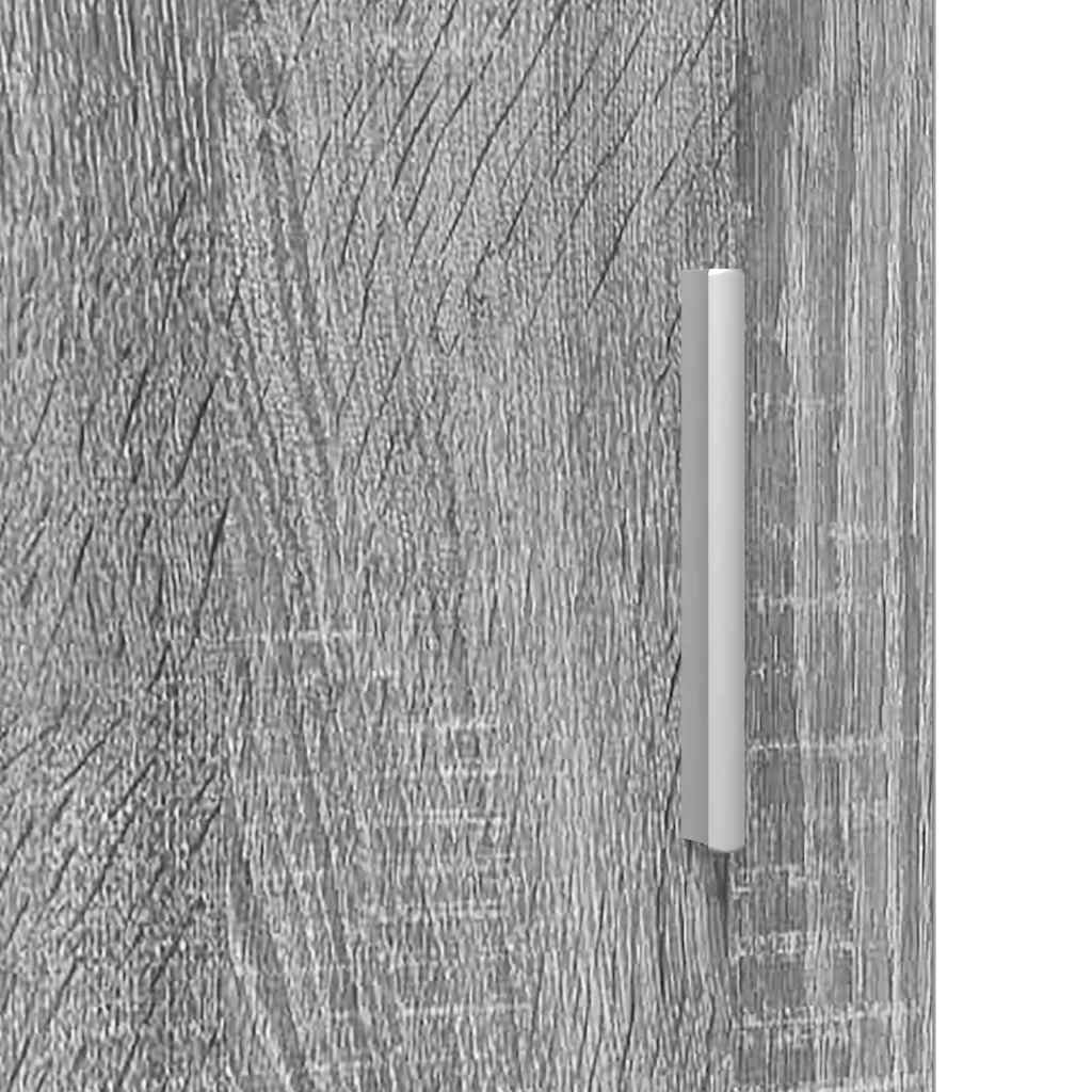Træskab Grå Sonoma 50 x 29 x 100 cm Konstrueret træ