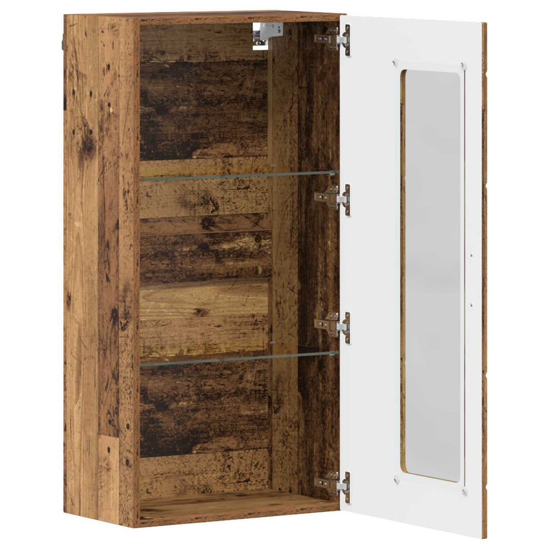 Træskab Gammelt træ 50 x 29 x 100 cm Konstrueret træ
