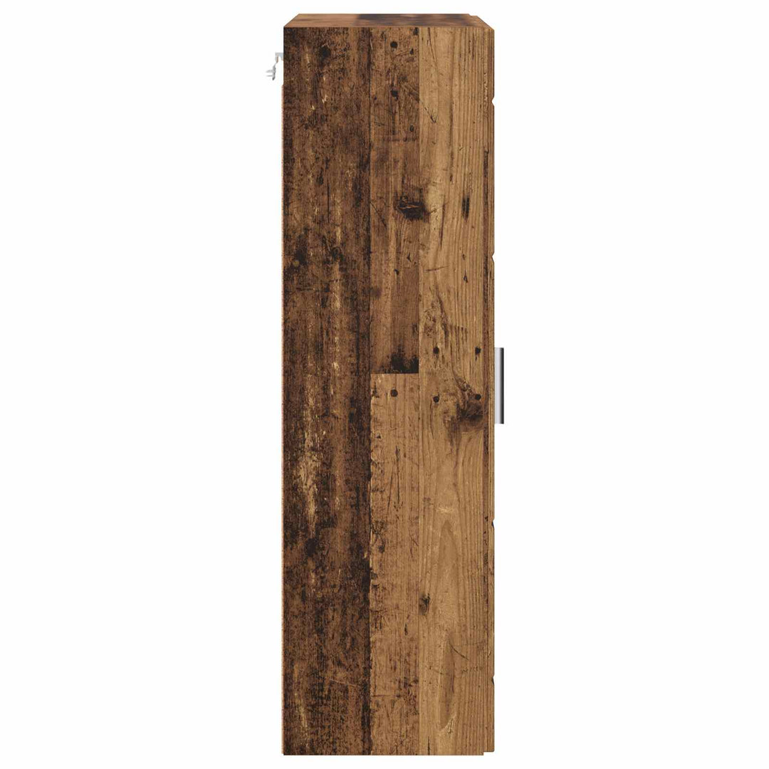 Træskab Gammelt træ 50 x 29 x 100 cm Konstrueret træ