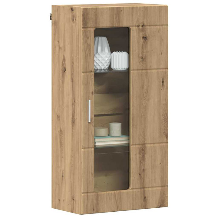 Træskab Artisan Egetræ 50 x 29 x 100 cm Konstrueret træ