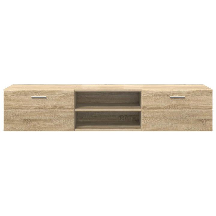 Træskab med skuffe Sonoma eg 150 x 39 x 30 cm Konstrueret træ