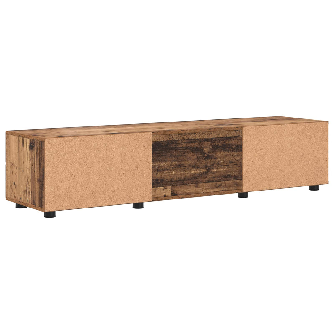 Træskab med skuffe Gammelt træ 150 x 39 x 30 cm Konstrueret træ