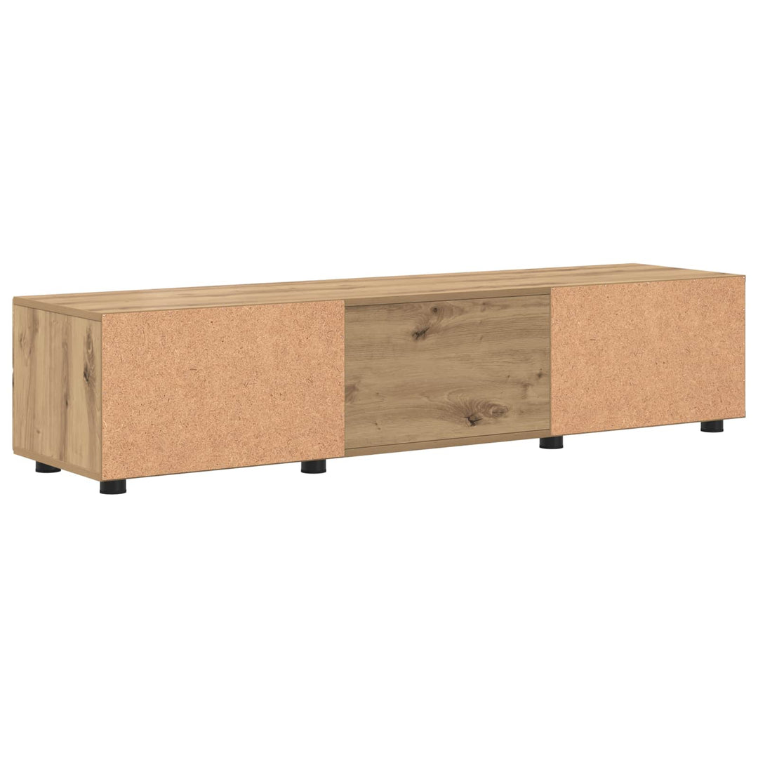 Træskab Artisan Egetræ 150 x 39 x 30 cm Konstrueret træ