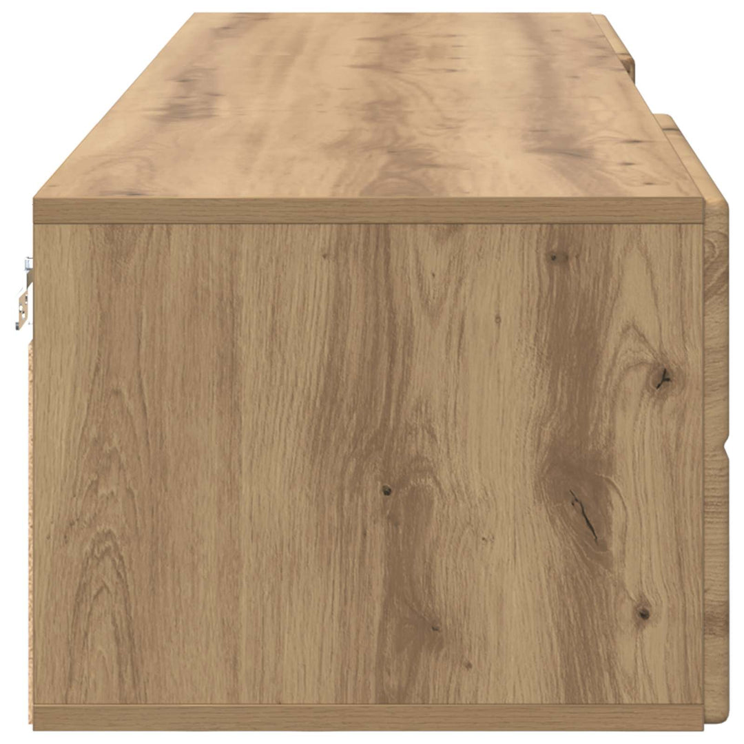 Træskab Artisan Egetræ 150 x 39 x 30 cm Konstrueret træ