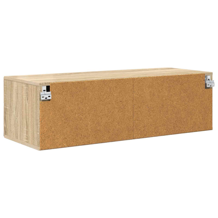 Træskab med skuffe Sonoma eg 100,5 x 39 x 30 cm Konstrueret træ
