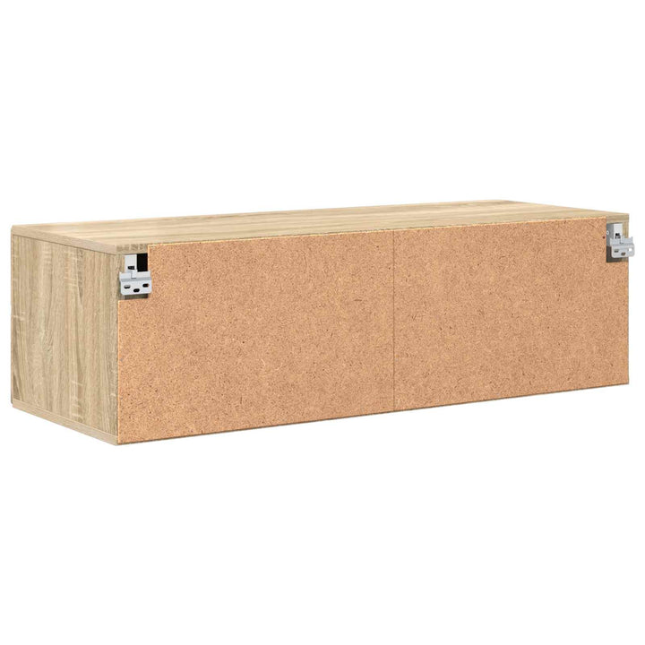 Træskab med skuffe Sonoma eg 100,5 x 39 x 30 cm Konstrueret træ