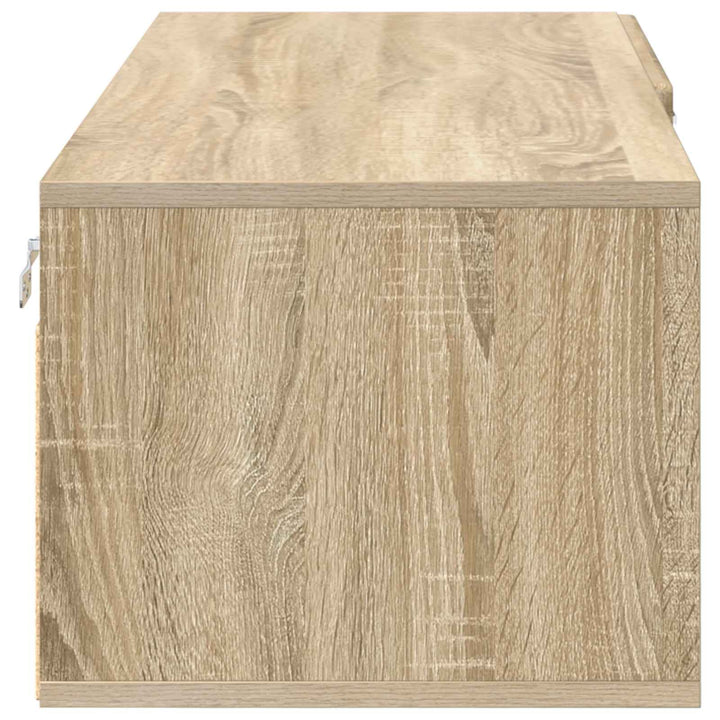 Træskab med skuffe Sonoma eg 100,5 x 39 x 30 cm Konstrueret træ