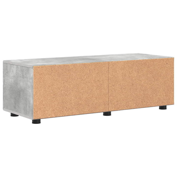 Træskab Høj gloss hvid 100,5 x 39 x 30 cm Konstrueret træ