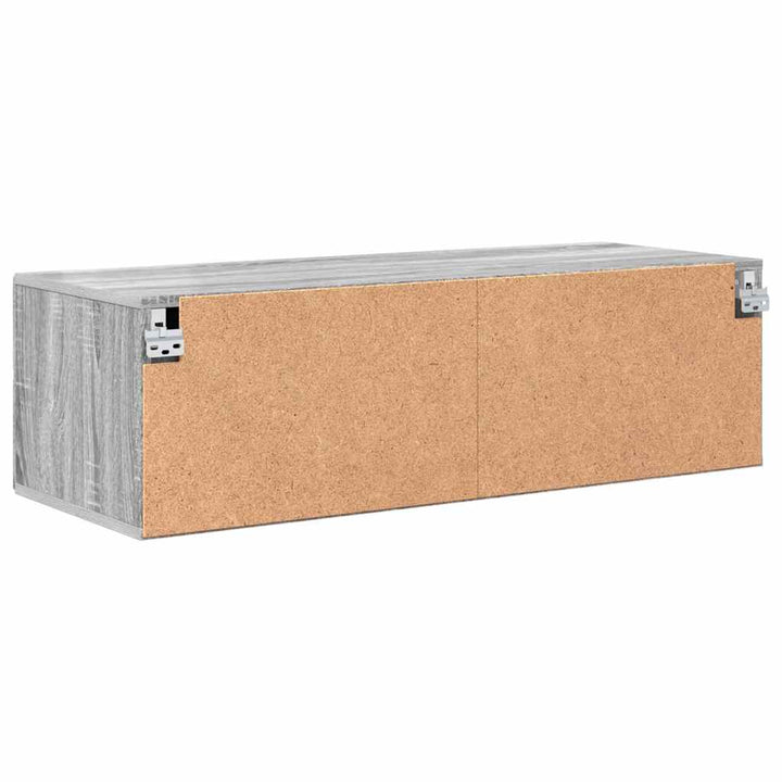 Træskab Grå Sonoma 100,5 x 39 x 30 cm Konstrueret træ