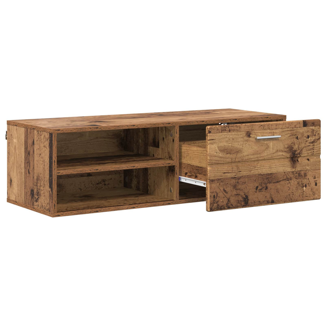 Træskab Gammelt træ 100,5 x 39 x 30 cm Konstrueret træ