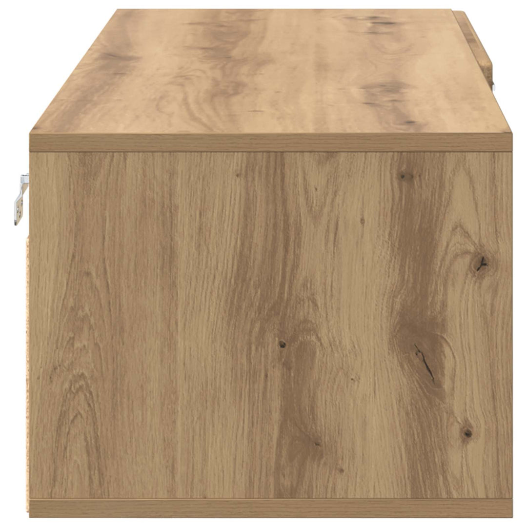 Træskab Artisan Egetræ 100,5 x 39 x 30 cm Konstrueret træ