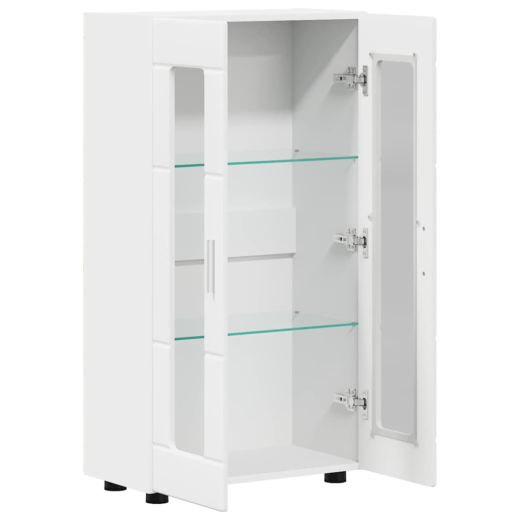 Sideboard FLORIN Hvid 55,5 x 29 x 100 cm Konstrueret træ