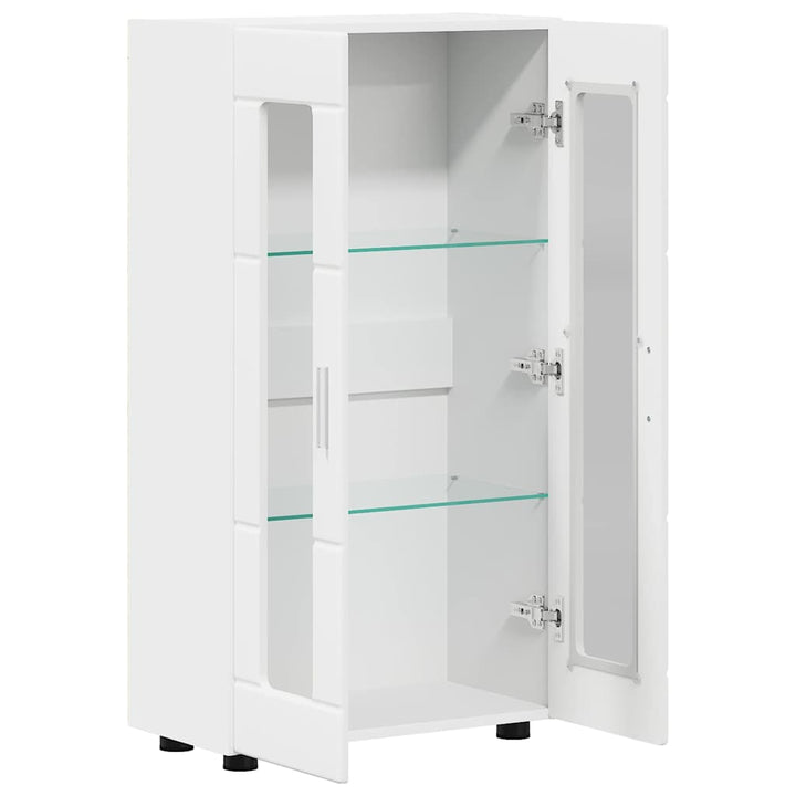 Sideboard FLORIN Hvid 55,5 x 29 x 100 cm Konstrueret træ