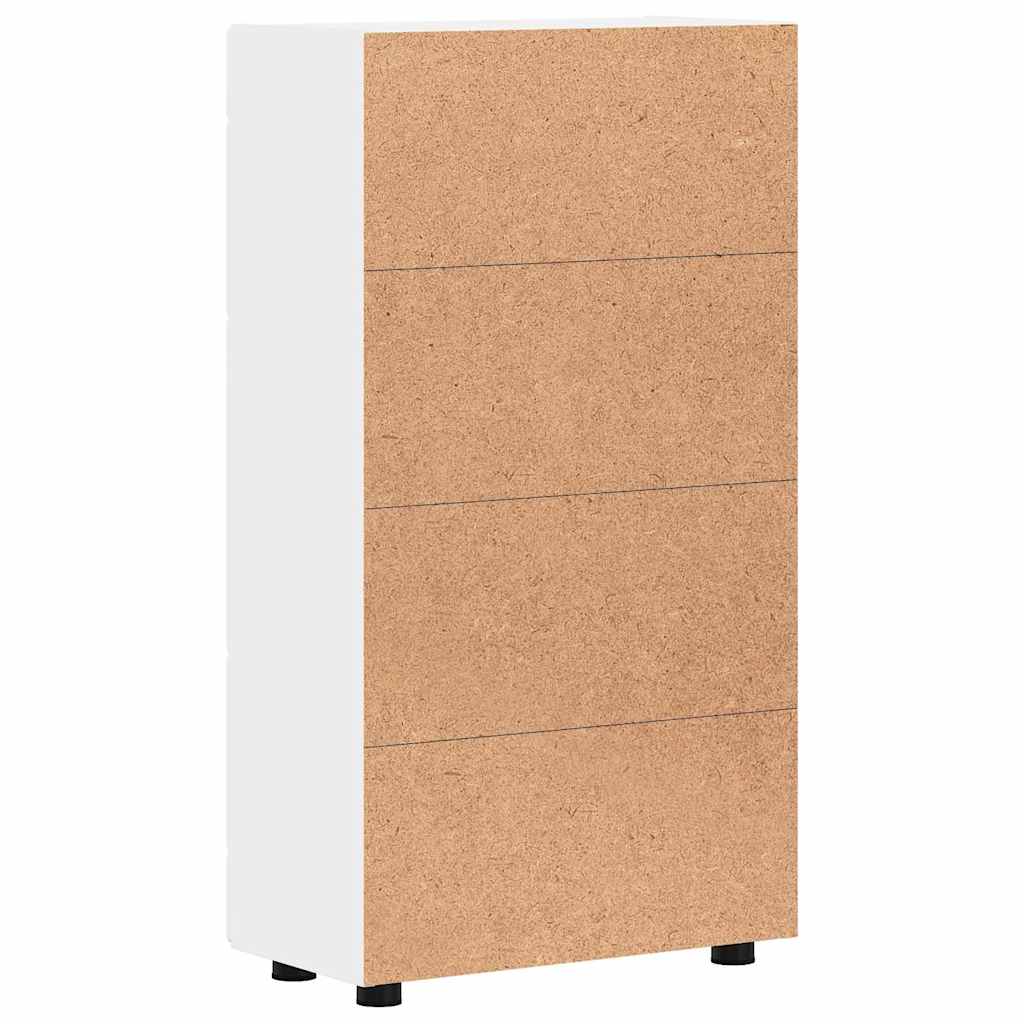 Sideboard FLORIN Hvid 55,5 x 29 x 100 cm Konstrueret træ