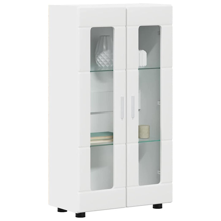 Sideboard FLORIN Hvid 55,5 x 29 x 100 cm Konstrueret træ