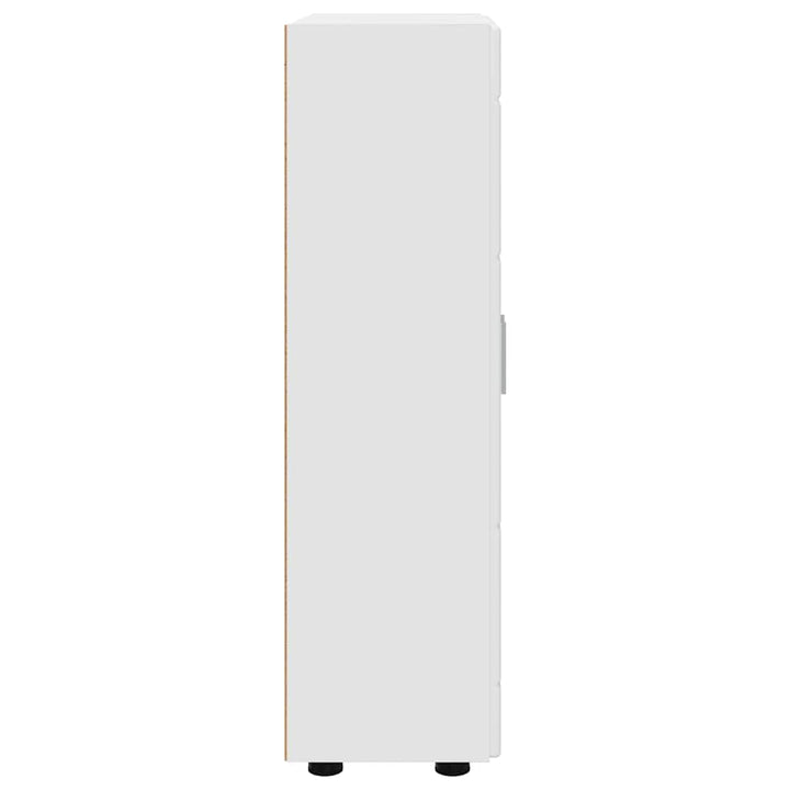 Sideboard FLORIN Hvid 55,5 x 29 x 103 cm Konstrueret træ