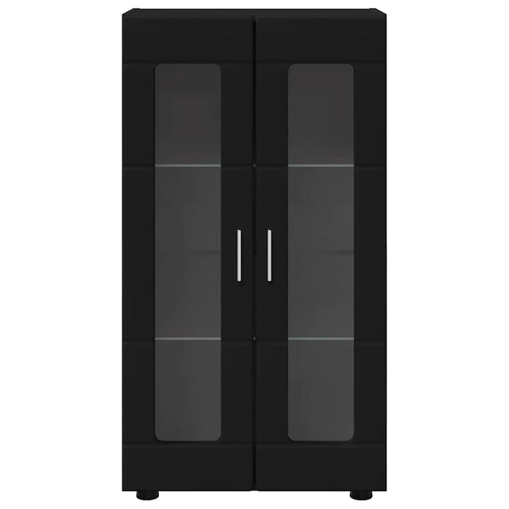 Sideboard FLORIN Sort 55,5 x 29 x 103 cm Konstrueret træ