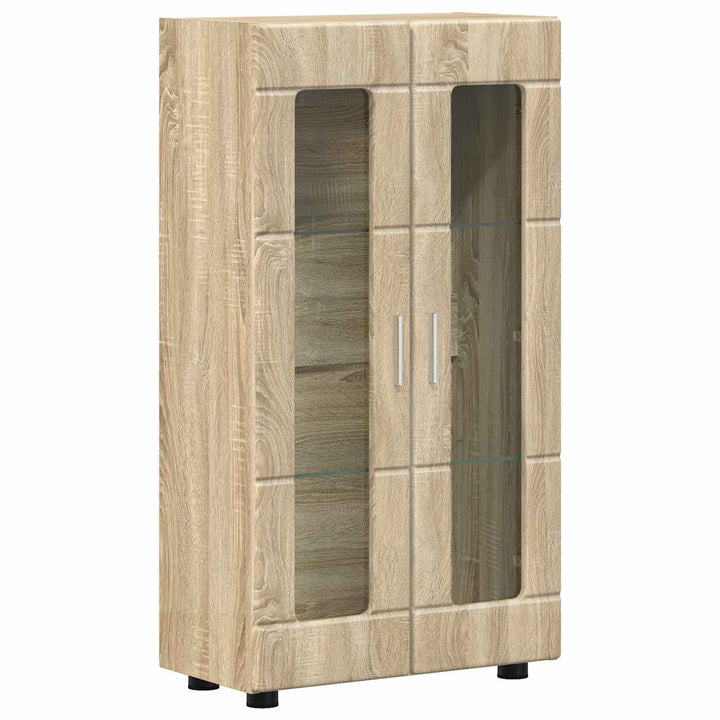 Sideboard FLORIN Sonoma eg 55,5 x 29 x 100 cm Konstrueret træ