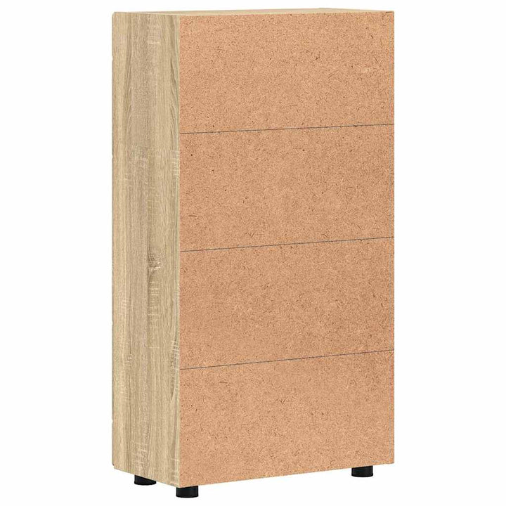 Sideboard FLORIN Sonoma eg 55,5 x 29 x 103 cm Konstrueret træ