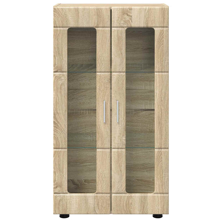 Sideboard FLORIN Sonoma eg 55,5 x 29 x 100 cm Konstrueret træ