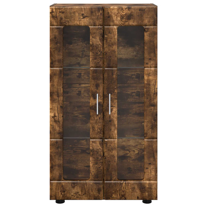 Sideboard FLORIN Røget eg 55,5 x 29 x 100 cm Konstrueret træ