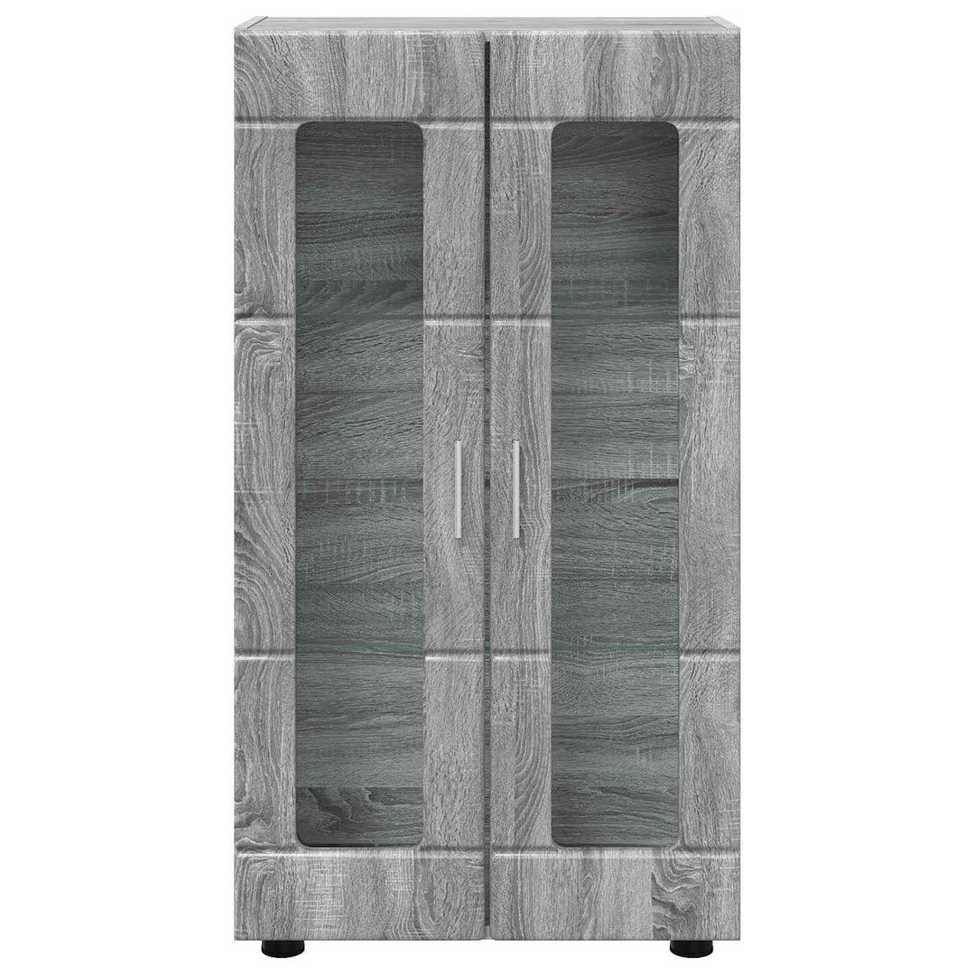Sideboard FLORIN 55,5 x 29 x 100 cm Grå Sonoma Konstrueret træ