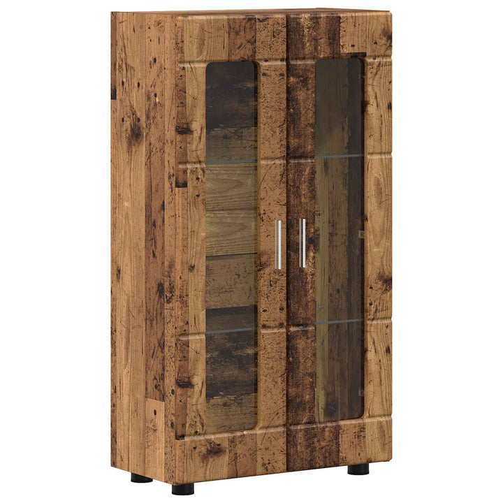 Sideboard FLORIN Gammelt træ 55,5 x 29 x 100 cm Konstrueret træ